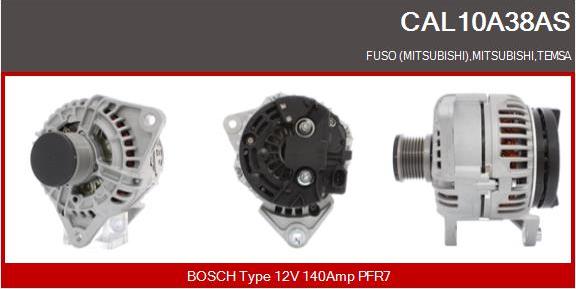Casco CAL10A38AS - Ģenerators autodraugiem.lv
