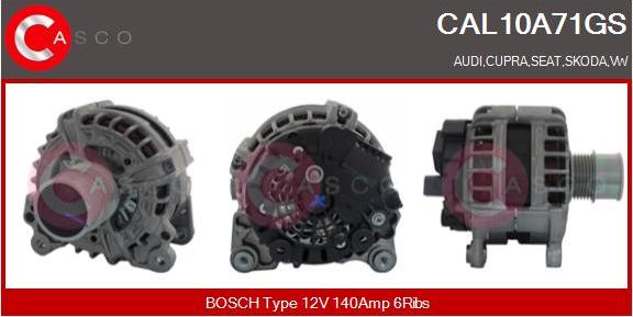 Casco CAL10A71GS - Ģenerators autodraugiem.lv