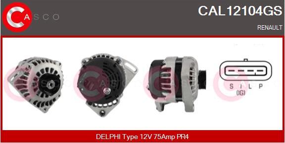 Casco CAL12104GS - Ģenerators autodraugiem.lv