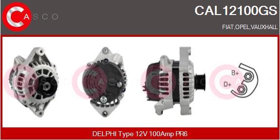 Casco CAL12100GS - Ģenerators autodraugiem.lv