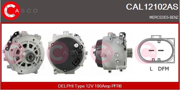 Casco CAL12102AS - Ģenerators autodraugiem.lv