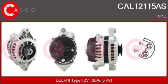 Casco CAL12115AS - Ģenerators autodraugiem.lv