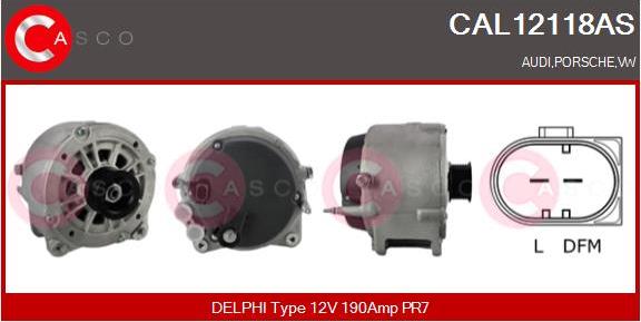 Casco CAL12118AS - Ģenerators autodraugiem.lv