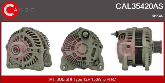 Casco CAL35420AS - Ģenerators autodraugiem.lv