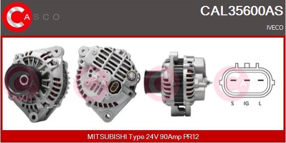 Casco CAL35600AS - Ģenerators autodraugiem.lv