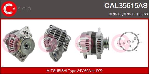 Casco CAL35615AS - Ģenerators autodraugiem.lv