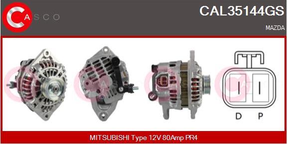 Casco CAL35144GS - Ģenerators autodraugiem.lv
