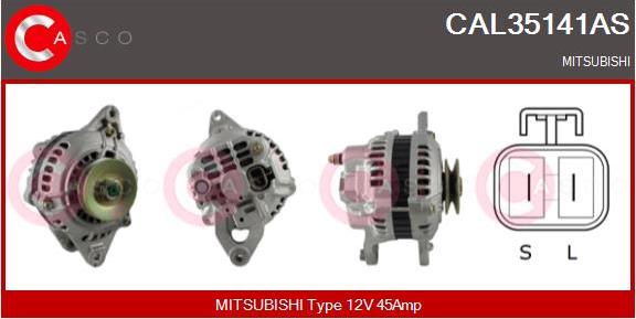 Casco CAL35141AS - Ģenerators autodraugiem.lv