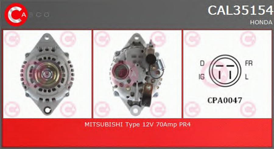 Casco CAL35154 - Ģenerators autodraugiem.lv