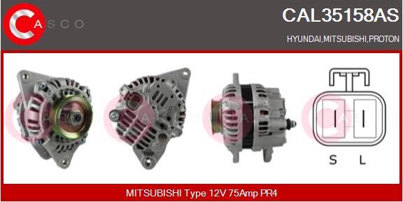 Casco CAL35158AS - Ģenerators autodraugiem.lv