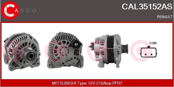 Casco CAL35152AS - Ģenerators autodraugiem.lv
