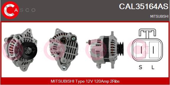 Casco CAL35164AS - Ģenerators autodraugiem.lv