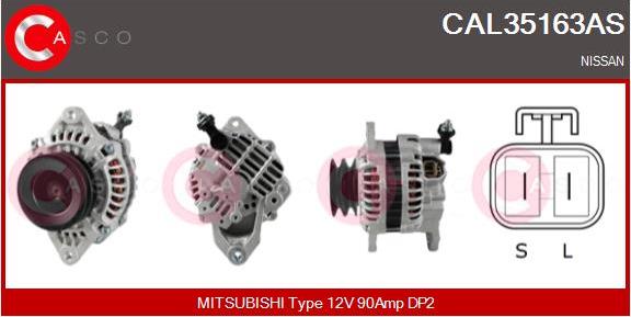Casco CAL35163AS - Ģenerators autodraugiem.lv