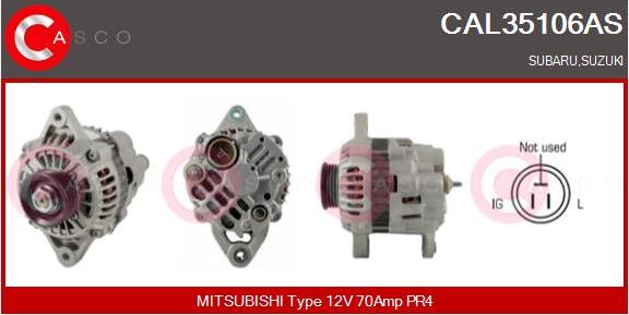 Casco CAL35106AS - Ģenerators autodraugiem.lv