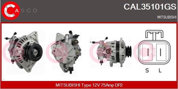 Casco CAL35101GS - Ģenerators autodraugiem.lv