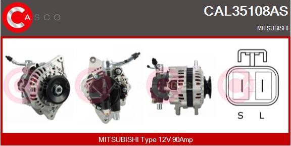 Casco CAL35108AS - Ģenerators autodraugiem.lv