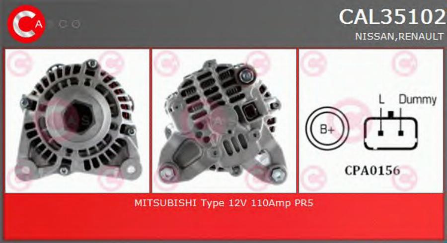 Casco CAL35102 - Ģenerators autodraugiem.lv