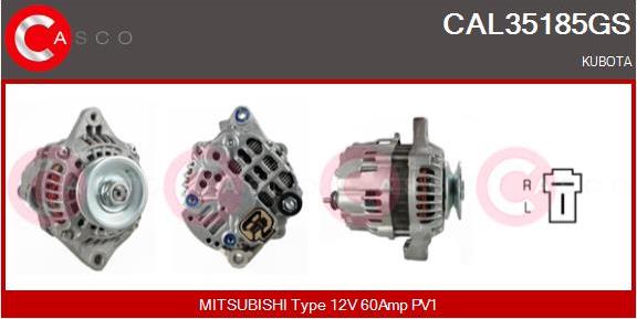 Casco CAL35185GS - Ģenerators autodraugiem.lv