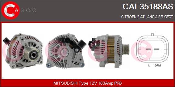 Casco CAL35188AS - Ģenerators autodraugiem.lv