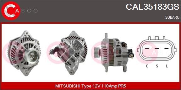 Casco CAL35183GS - Ģenerators autodraugiem.lv