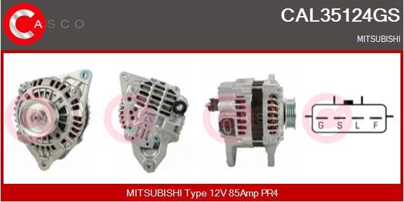 Casco CAL35124GS - Ģenerators autodraugiem.lv