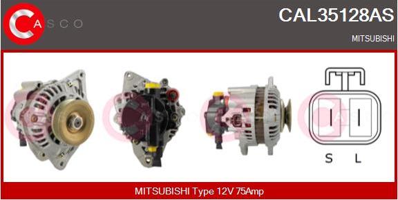 Casco CAL35128AS - Ģenerators autodraugiem.lv