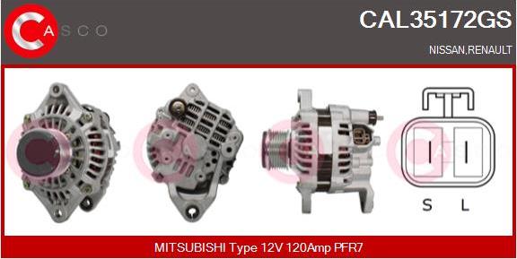 Casco CAL35172GS - Ģenerators autodraugiem.lv