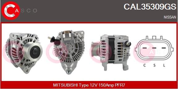 Casco CAL35309GS - Ģenerators autodraugiem.lv