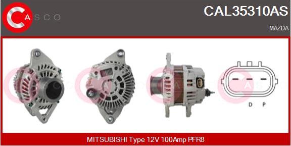 Casco CAL35310AS - Ģenerators autodraugiem.lv