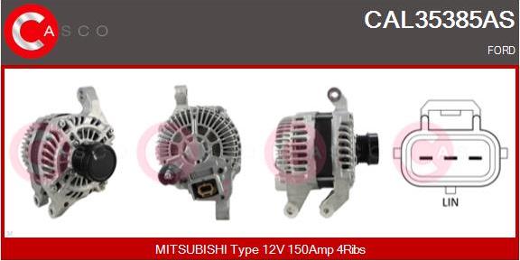 Casco CAL35385AS - Ģenerators autodraugiem.lv