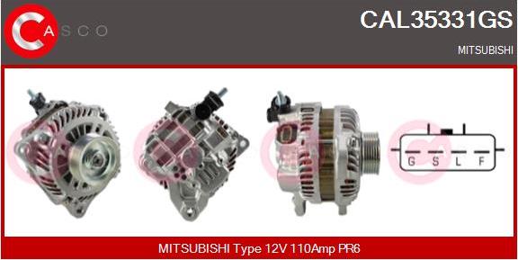 Casco CAL35331GS - Ģenerators autodraugiem.lv