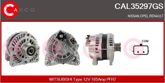 Casco CAL35297GS - Ģenerators autodraugiem.lv