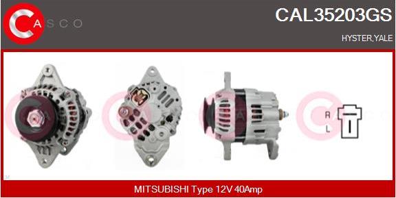Casco CAL35203GS - Ģenerators autodraugiem.lv