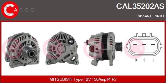 Casco CAL35202AS - Ģenerators autodraugiem.lv