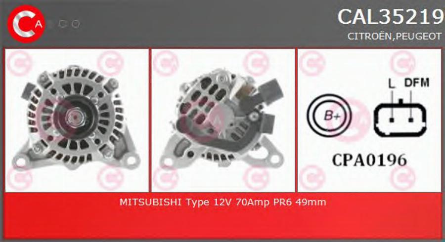 Casco CAL35219 - Ģenerators autodraugiem.lv