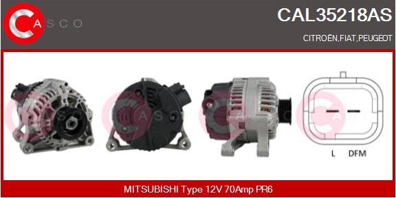 Casco CAL35218AS - Ģenerators autodraugiem.lv