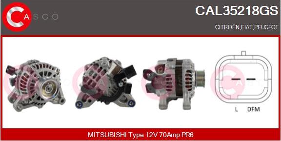 Casco CAL35218GS - Ģenerators autodraugiem.lv