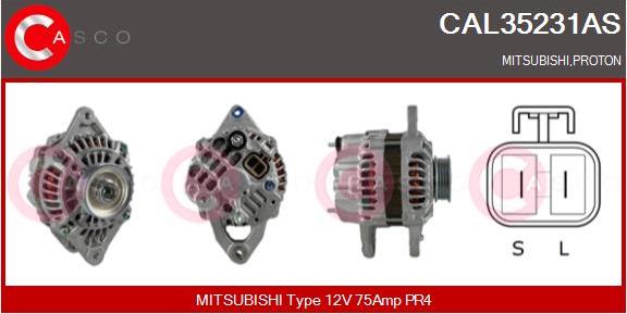 Casco CAL35231AS - Ģenerators autodraugiem.lv