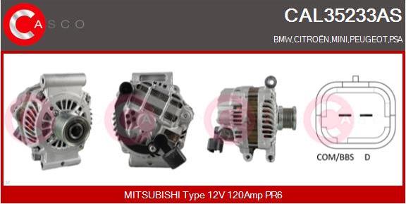 Casco CAL35233AS - Ģenerators autodraugiem.lv