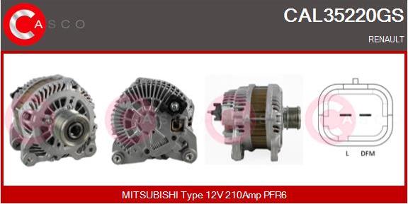 Casco CAL35220GS - Ģenerators autodraugiem.lv