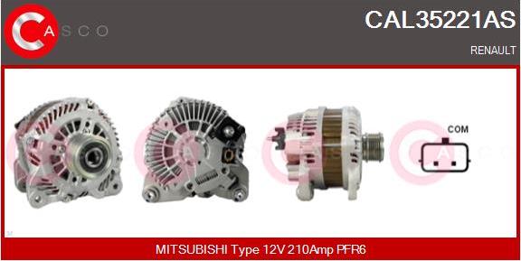 Casco CAL35221AS - Ģenerators autodraugiem.lv