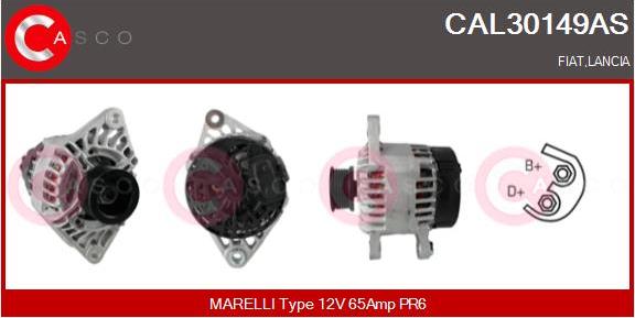 Casco CAL30149AS - Ģenerators autodraugiem.lv