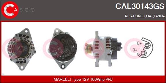 Casco CAL30143GS - Ģenerators autodraugiem.lv