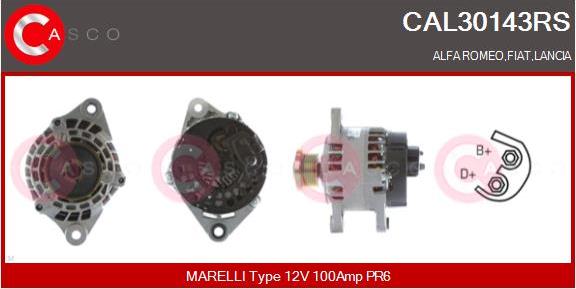 Casco CAL30143RS - Ģenerators autodraugiem.lv