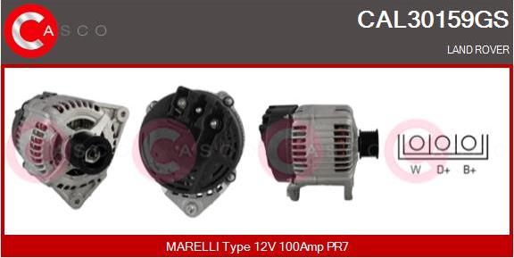 Casco CAL30159GS - Ģenerators autodraugiem.lv