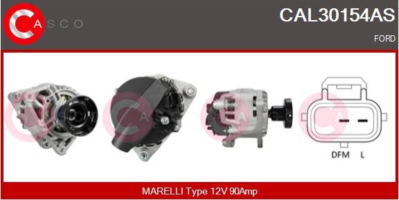 Casco CAL30154AS - Ģenerators autodraugiem.lv