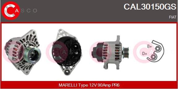 Casco CAL30150GS - Ģenerators autodraugiem.lv
