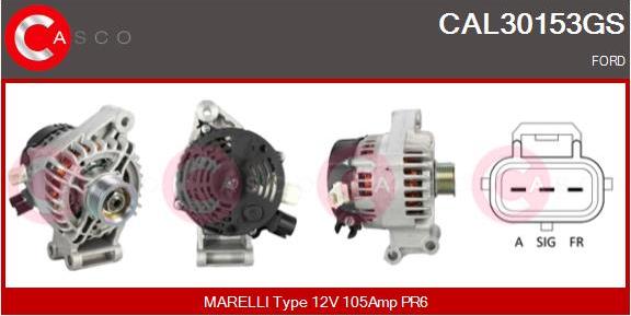 Casco CAL30153GS - Ģenerators autodraugiem.lv
