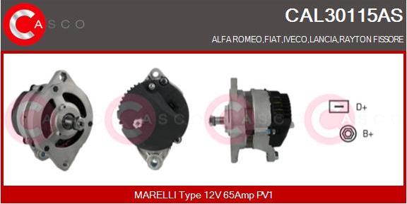 Casco CAL30115AS - Ģenerators autodraugiem.lv