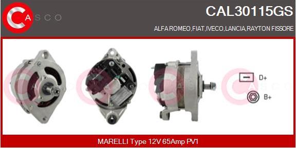 Casco CAL30115GS - Ģenerators autodraugiem.lv